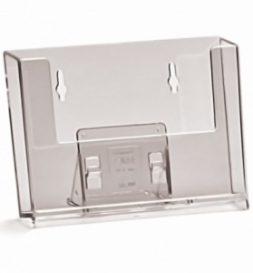 A6 Counter Top or Wall Mounted Landscape Leaflet Holder